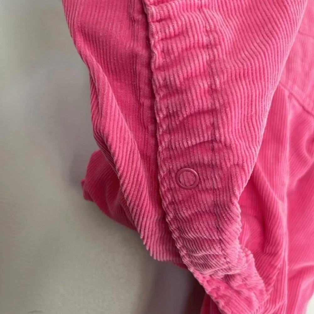 Carter Pink Corduroy Overalls 18MTH Snap Crotch Toddler  ***EUC Condition: SEE P